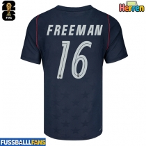 Vereinigte Staaten Alex Freeman #16 Auswärtstrikot EM 2024 Kurzarm